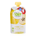 Good goût gourde compote de fruits pomme coing + 6m bio 120g Good goût gourde compote de fruits pomme coing + 6m bio 120g