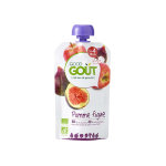 Good goût gourde compote de fruits pomme figue + 4m bio 120g Good goût gourde compote de fruits pomme figue + 4m bio 120g