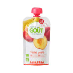 Good got gourde compote de fruits poire pche + 4m bio 120g