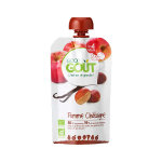 Good goût gourde compote de fruits pomme châtaigne vanille + 4m bio 120g Good goût gourde compote de fruits pomme châtaigne vanille + 4m bio 120g