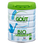Good goût lait infantile 1er Âge bio 800g Good goût lait infantile 1er Âge bio 800g
