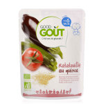 Good goût plat ratatouille au quinoa + 6m bio 190g Good goût plat ratatouille au quinoa + 6m bio 190g