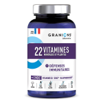 Granions 22 vitamines défenses immunitaires 90 comprimés Granions 22 vitamines défenses immunitaires 90 comprimés