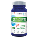 Granions 24 vitamines minéraux et plantes sénior 90 comprimés Granions 24 vitamines minéraux et plantes sénior 90 comprimés