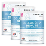 Granions beauté goût fruits rouges 260g lot de 3 Granions beauté goût fruits rouges 260g lot de 3