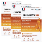Granions chondrosteo + max douleurs articulaires programme de 3 mois