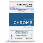 Granions chrome 60 comprims  croquer