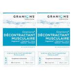 Granions décontractant musculaire lot de 2 x 60 comprimés Granions décontractant musculaire lot de 2 x 60 comprimés