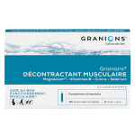 Granions dcontractant musculaire 30 ampoules