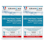Granions dcontractant musculaire - dtend les muscles et soulage les douleurs articulaires - lot de ...