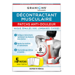 Granions décontractant musculaire patchs anti douleur effet chauffant 8 heures Granions décontractant musculaire patchs anti douleur effet chauffant 8 heures