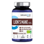 Granions lion's mane 1000mg champignons adaptogene bio vegan 90 gelules