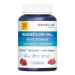Granions magn�sium 300 mg stress sommeil bisglycinate 30 gummies