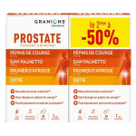 Granions prostate - ppins de courge, ortie, prunier d?afrique - 2x 60 glules