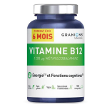 Granions vitamine b12 - energie, anti - fatigue, système nerveux - format 6 mois Granions vitamine b12 - energie, anti - fatigue, système nerveux - format 6 mois