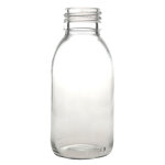 Gravis verreries flacon en verre rond 100ml blanc 40 units