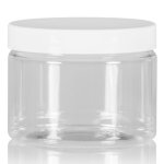 Gravis verreries pot  onguent / pommade en plastique 150ml 6 units