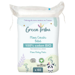 Green tribu maxi carr�s b�b� 100% coton bio ? x60