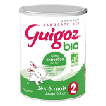 Guigoz bio lait 2me age 800g