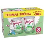 Guigoz bipack bio 3 croissance 2 x 800g