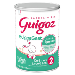 Guigoz gest formule epaissie lait 2eme âge 780g Guigoz gest formule epaissie lait 2eme âge 780g