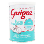 Guigoz lait en poudre sans lactose 1er age 400g Guigoz lait en poudre sans lactose 1er age 400g