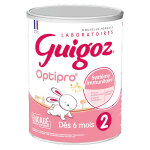 Guigoz optipro lait 2ème age + 6m 780g Guigoz optipro lait 2ème age + 6m 780g