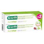 Gum activital dentifrice gel lot de 2 x 75ml