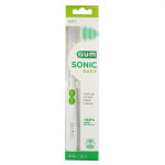 Gum brosse  dents electrique n4100 sonic daily soft blanche