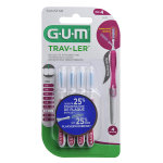 Gum brossette interdentaire trav ler 1, 4mm 4 unit�s