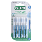 Gum brossette interdentaire trav - ler 1, 6 mm - 6 units
