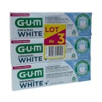 Gum dentifrice original white blancheur lot de 3 x 75ml