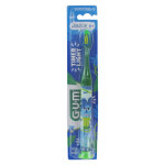 Gum timer light brosse  dents souple junior verte