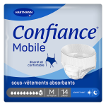 Hartmann confiance mobile absorption 10 gouttes - taille m - 14 sous - vtements