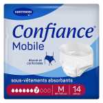 Hartmann confiance mobile absorption 7 gouttes taille m 14 sous - vtements