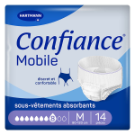 Hartmann confiance mobile absorption 8 gouttes - taille m - 14 sous - vtements