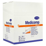 Hartmann medicomp drain compresse en non tiss 10 x 10cm 50 units