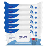Hartmann molicare skin lingettes imprgnes 50 units - lot de 6