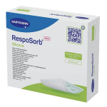 Hartmann paul resposorb pansement hydrocellulaire silicone super absorbant 12, 5x12, 5cm 10 units