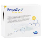 Hartmann resposorb silicone border 10cm x 10cm 10 pansements Hartmann resposorb silicone border 10cm x 10cm 10 pansements