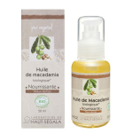 Haut - s�gala les huiles v�g�tales de macadamia vierge biologique 50ml