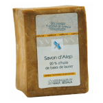 Haut - sgala savon d'alep 20% huile de baies de laurier 200g