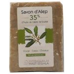 Haut - ségala savon d'alep 35% d'huile de baies de laurier 200g Haut - ségala savon d'alep 35% d'huile de baies de laurier 200g