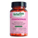 Herbalgem - contrle les bouffes de chaleur et rduit les sauts d'humeur - 30 capsules
