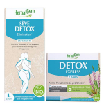 Herbalgem detox - svel 250ml + complexes de bourgeons de 7x10ml