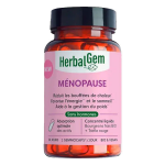 Herbalgem - réduit bouffées de chaleur & favorise sommeil et Énergie ? 30 capsules bio Herbalgem - réduit bouffées de chaleur & favorise sommeil et Énergie ? 30 capsules bio
