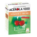 Herbesan acérola 1000 et vitamine c 180mg 30 comprimés effervescents Herbesan acérola 1000 et vitamine c 180mg 30 comprimés effervescents
