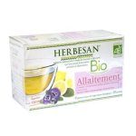 Herbesan bio infusion allaitement saveur citron n7 - 20 sachets