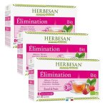 Herbesan infusion elimination n�12 lot de 3 x 20 sachets