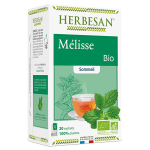 Herbesan infusion mélisse bio 20 sachets Herbesan infusion mélisse bio 20 sachets